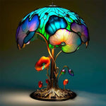 Lampe de chevet Champignon Fleuri - lampechevetdesign.com