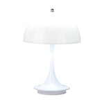 Mushroom table lamp PC luminous lampshade rechargeable desk lamp bedroom bedside decorative night light - lampechevetdesign.com