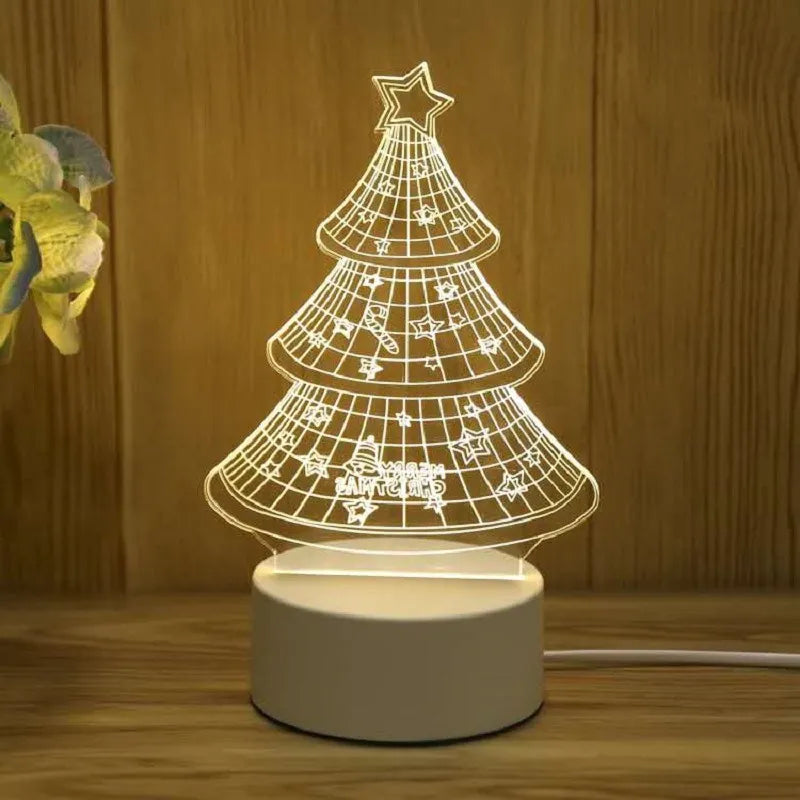 Lampe de chevet 3D Festive - lampechevetdesign.com