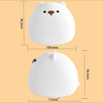 Lampe de chevet LED Ourson - lampechevetdesign.com