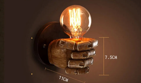 Lampe de chevet Murale Moderne La main - lampechevetdesign.com