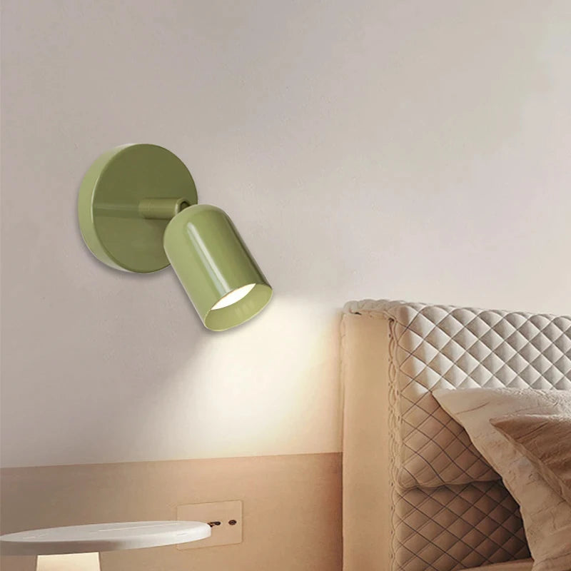 Nordic Colorful Wall Bedside Lamp