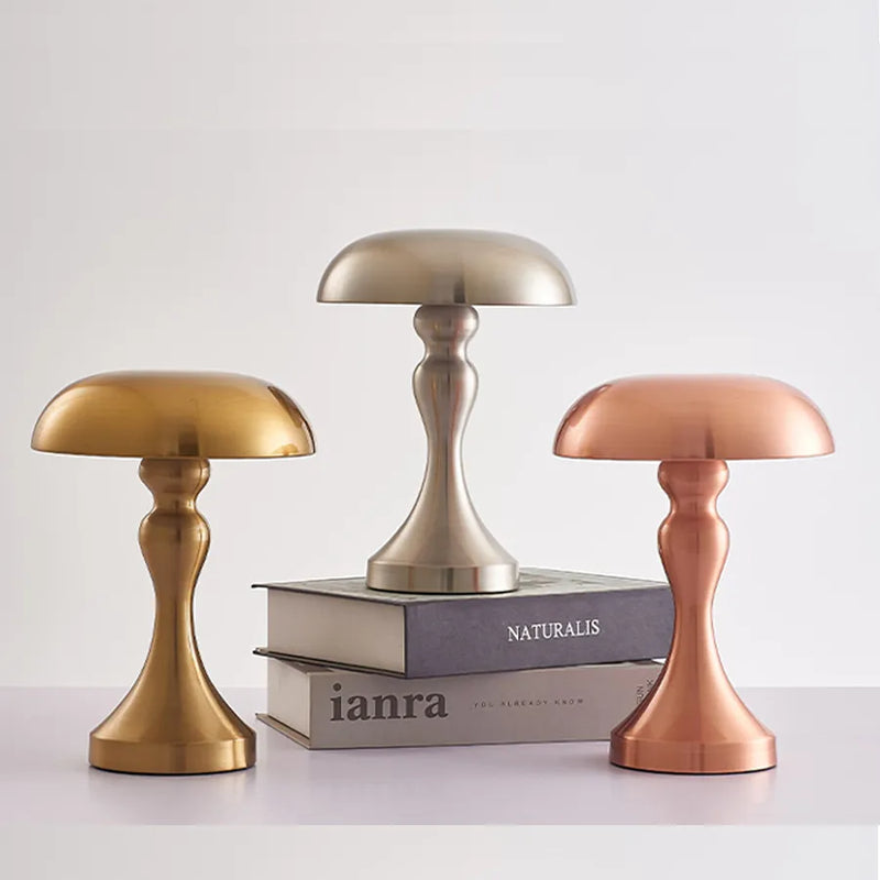 Lampe de chevet Champignon Luxe - lampechevetdesign.com