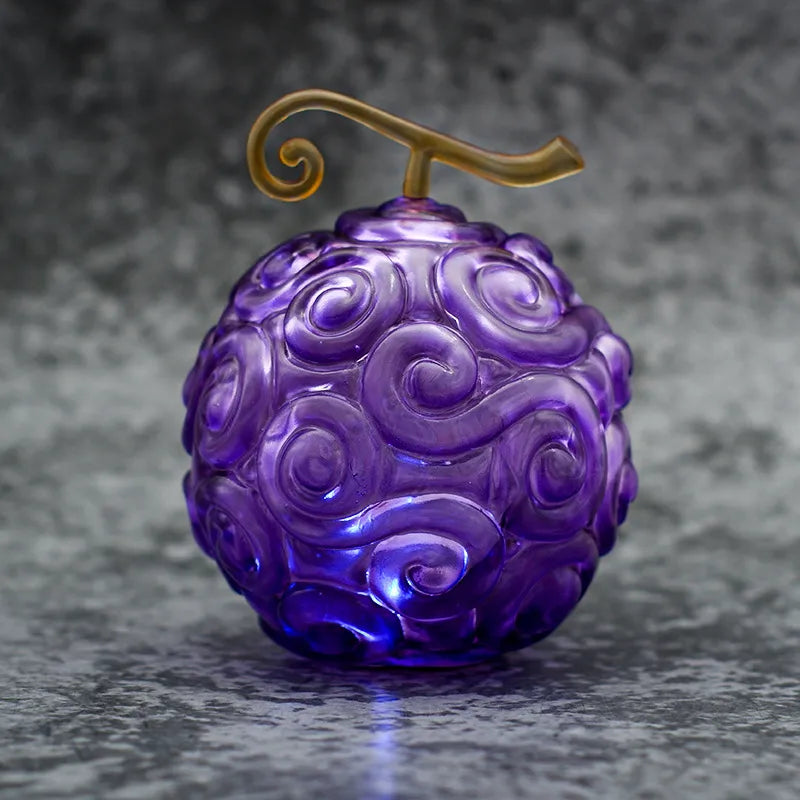 GK ONE PIECE Devil Fruit Model Action Figure Demon Op-Op Fruit Flame-Flame Fruit Gum-Gum Fruit Luminous Collection Doll Toys - lampechevetdesign.com
