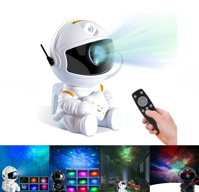 Lampe de chevet Projecteur USB Petit Astronaute - lampechevetdesign.com