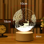 Lampe de chevet 3D LED Saint-Valentin - lampechevetdesign.com