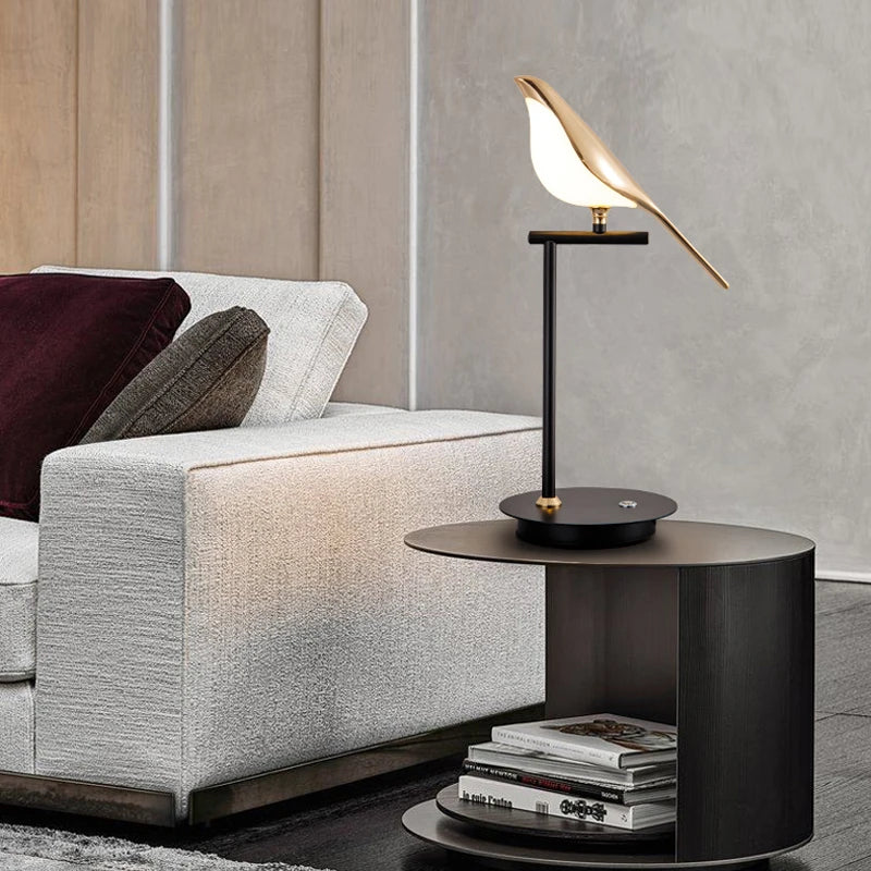 Luminous Bird Design Bedside Lamp