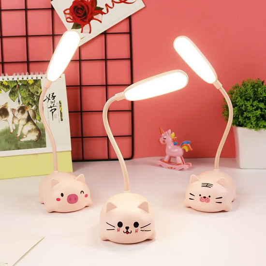 Lampe de bureau Enfants Animaux - lampechevetdesign.com