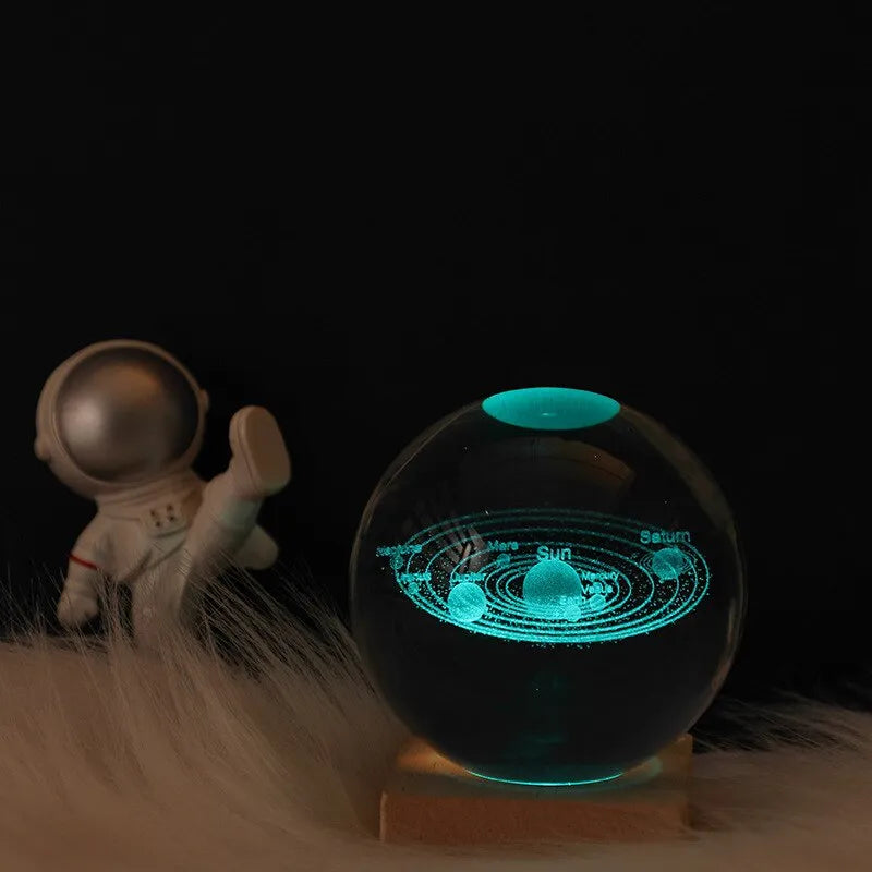 Lampe de chevet Sphère Galaxie - lampechevetdesign.com