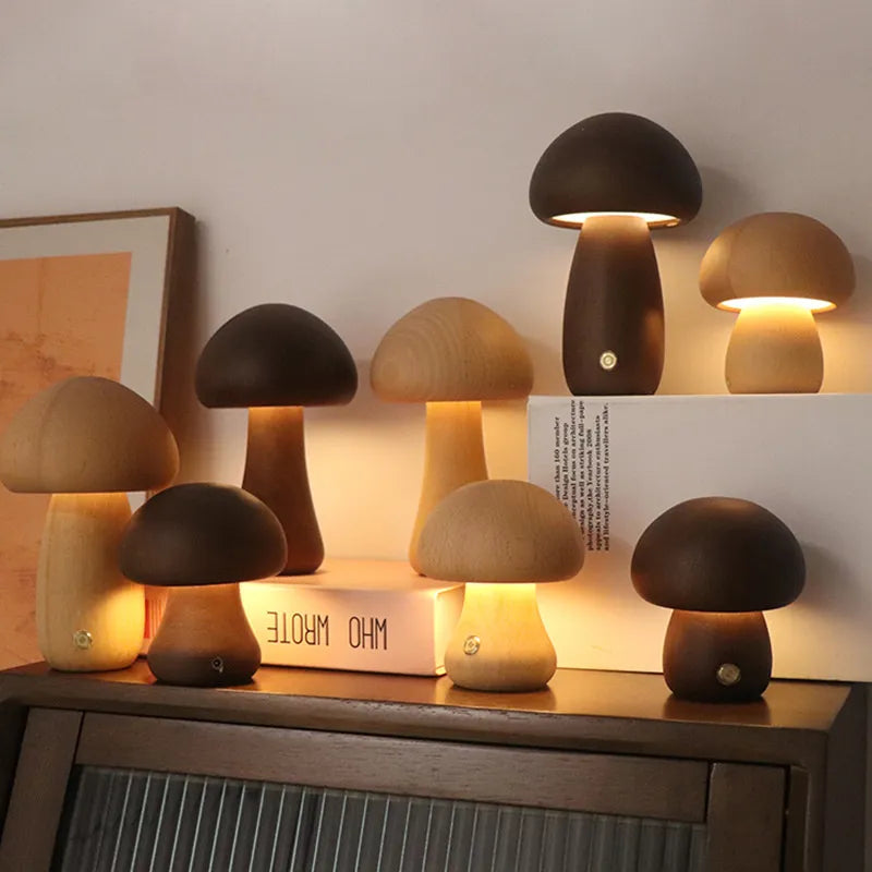 Lampe de chevet Moderne Champignon - lampechevetdesign.com