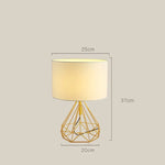 Lampe de chevet Industrielle Ronde - lampechevetdesign.com