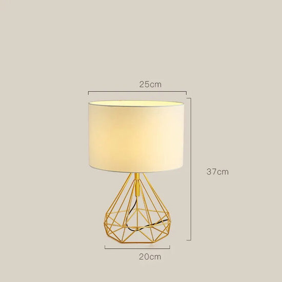 Lampe de chevet Industrielle Ronde - lampechevetdesign.com