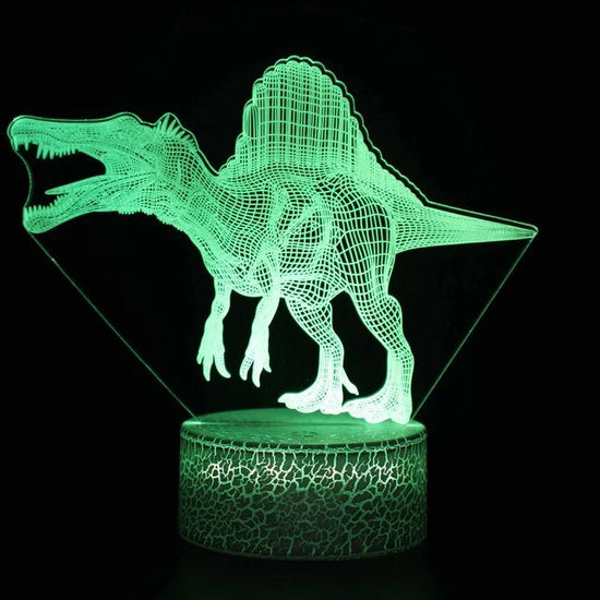 Lampe de chevet USB 3D Dinosaures - lampechevetdesign.com