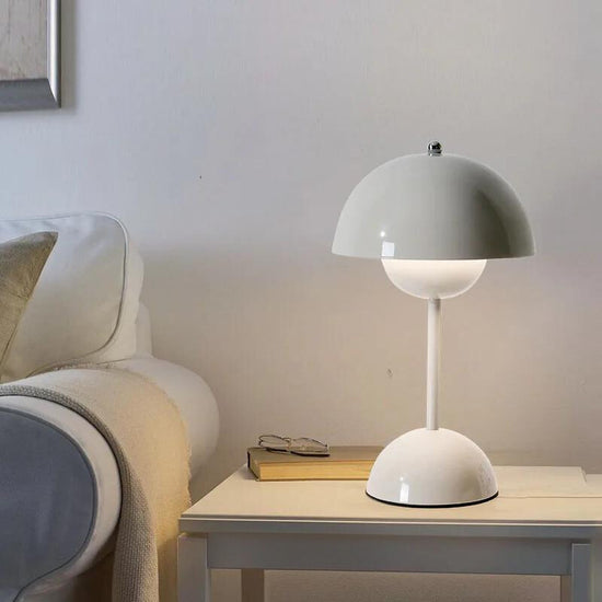 Lampe de chevet Champignon Vintage Tactile Rechargeable - lampechevetdesign.com