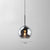 Nordic Glass Hanging Bedside Lamp