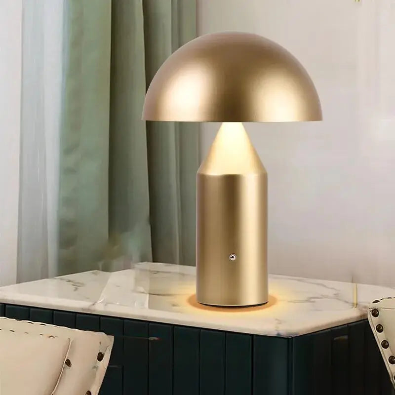 Lampe de chevet Dorée