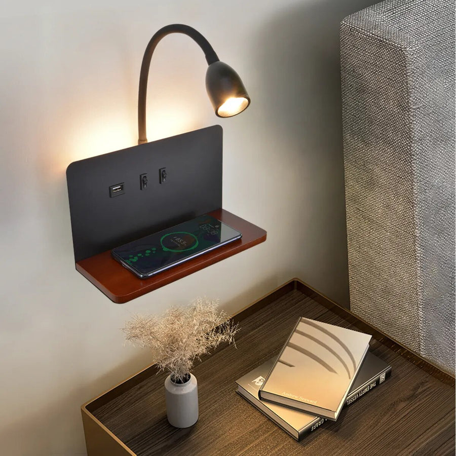 Lampe de chevet Noir