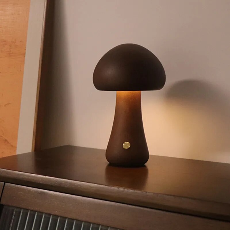 Lampe de chevet Marron