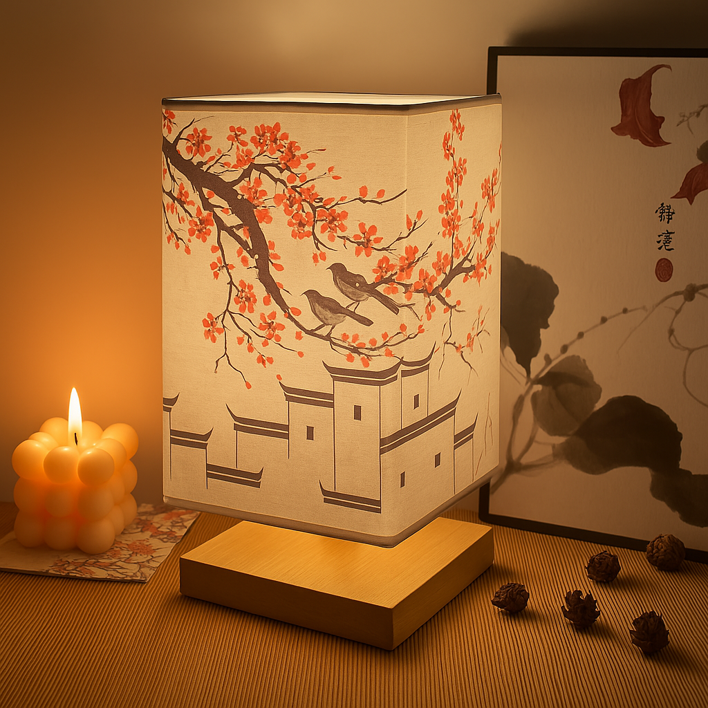 Lampe de chevet Japonaise Originale - lampechevetdesign.com