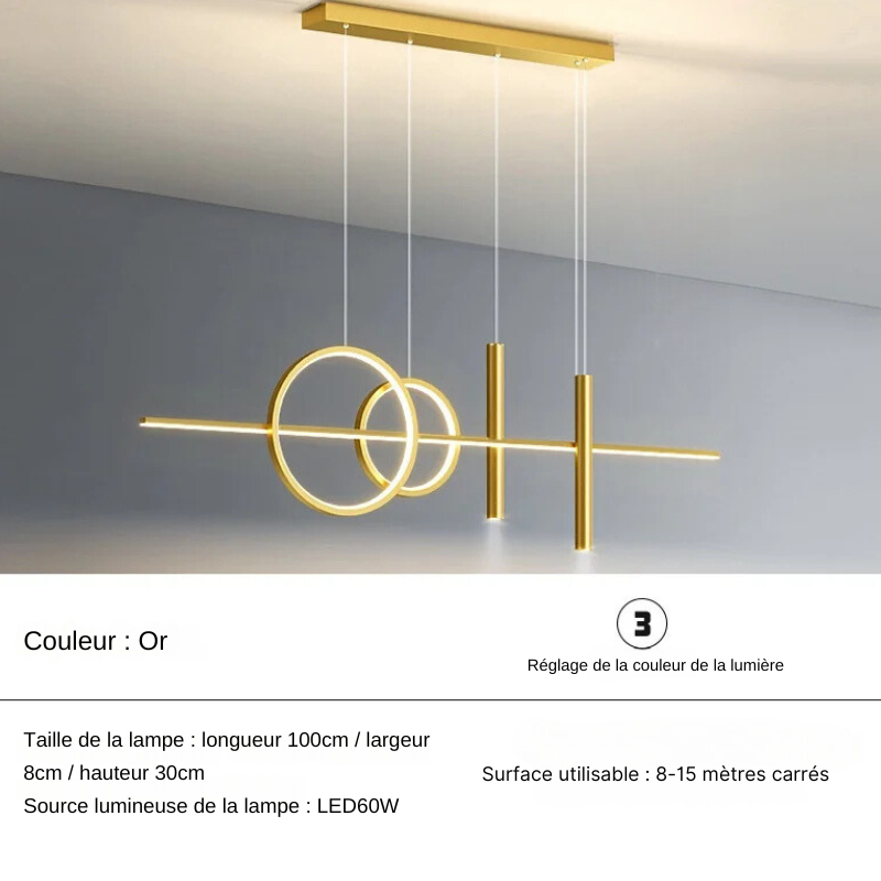 Lampe de Chevet Lustre Nordique de Luxe - lampechevetdesign.com