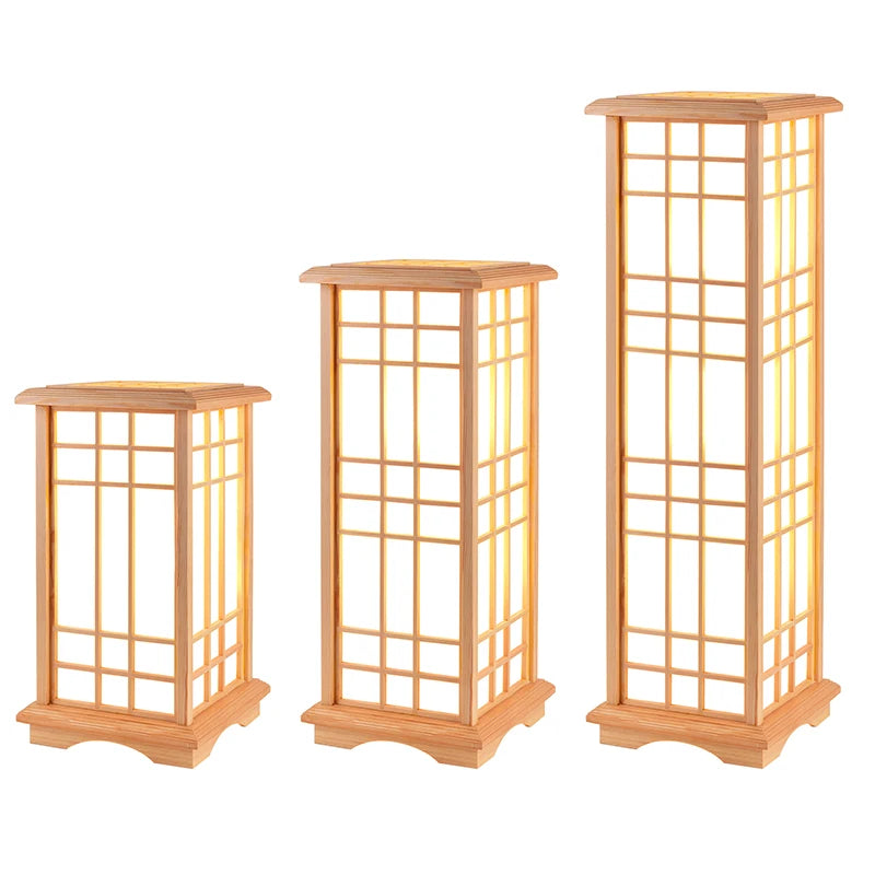 Lampe de Chevet Moderne Japonaise Tatami - lampechevetdesign.com