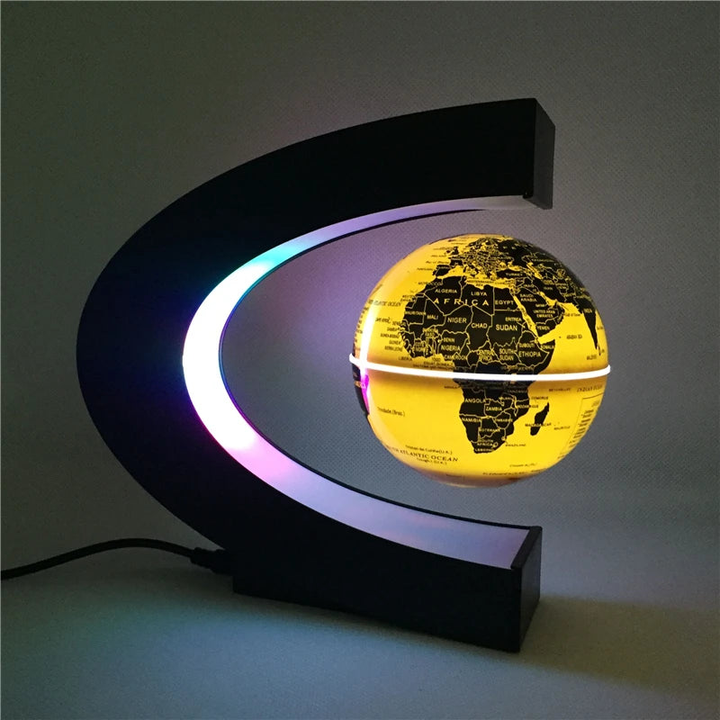 Lampe de chevet Globe en Lévitation Magnétique - lampechevetdesign.com