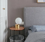 Lampe de chevet Design en Forme de Boule - lampechevetdesign.com