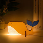 Lampe de chevet Bois Enfant Animaux - lampechevetdesign.com