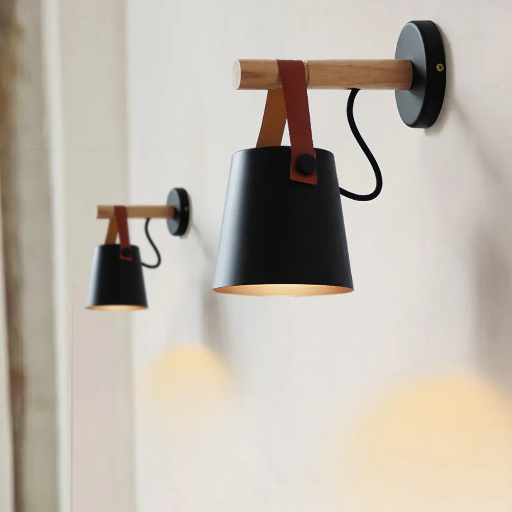 Lampe de chevet Murale Industrielle Cloche - lampechevetdesign.com