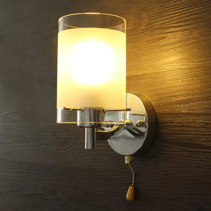 Lampe de chevet Murale Moderne en Verre et Métal - lampechevetdesign.com