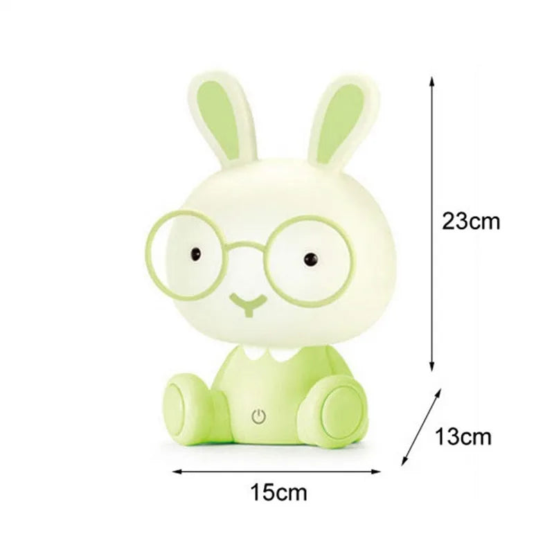 Lampe de Chevet Tactile en Forme de Lapin pour Enfants