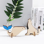 Lampe de chevet Bois Enfant Animaux - lampechevetdesign.com