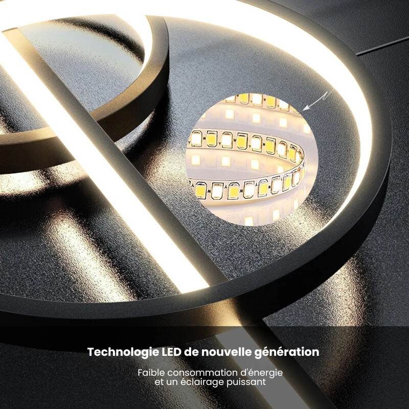 Lampe de Chevet Lustre Nordique de Luxe - lampechevetdesign.com