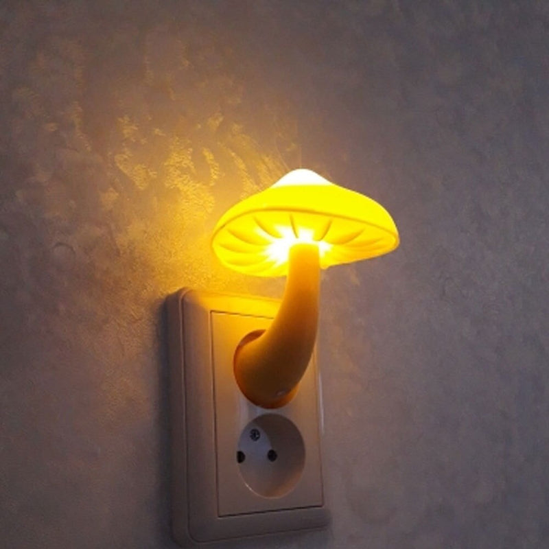 Lampe de chevet Champignons LED Prise - lampechevetdesign.com