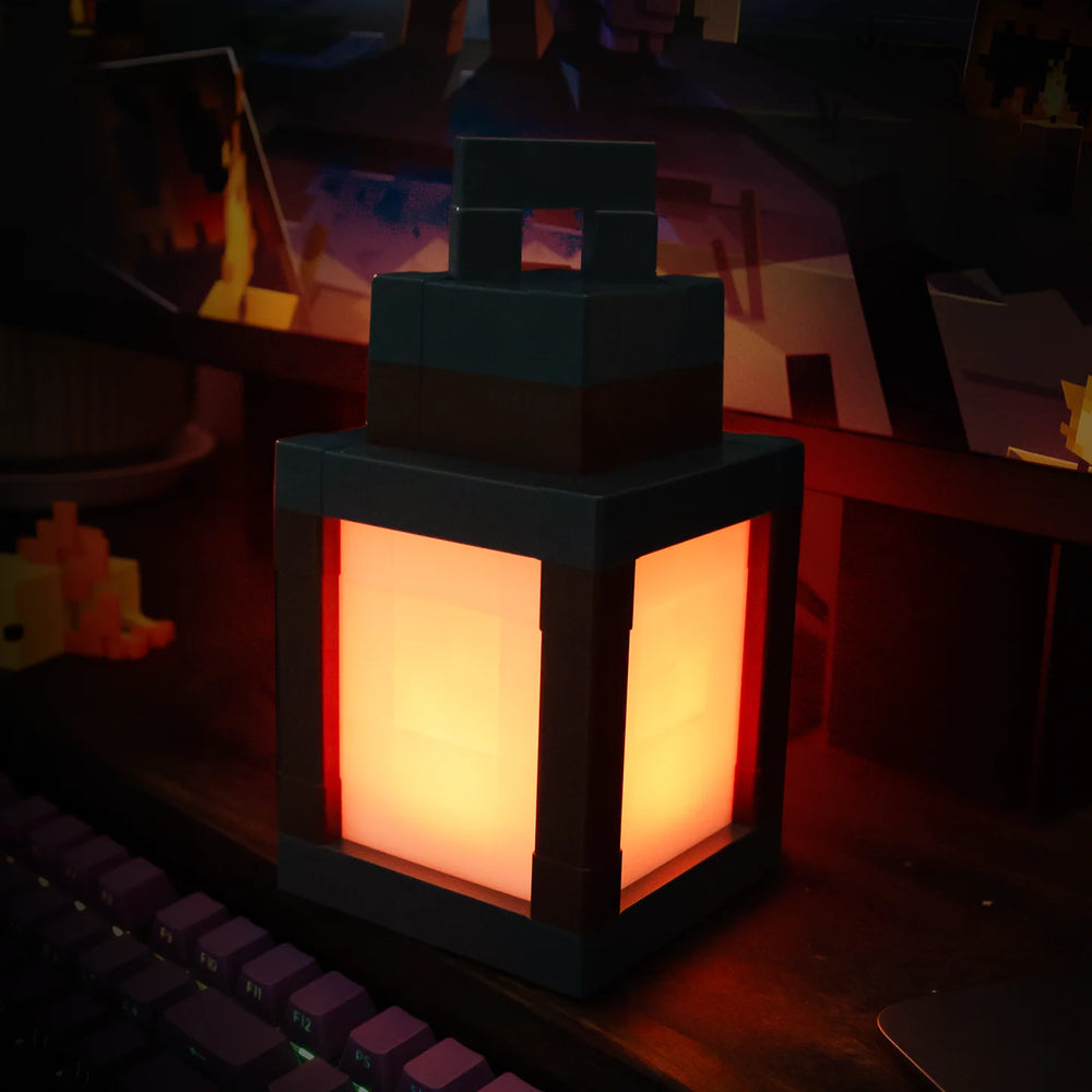 Lampe de Chevet LED Lanterne Pixelisée Rechargeable - lampechevetdesign.com