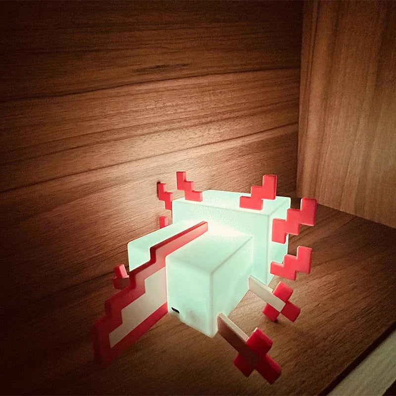 Lampe de Chevet Axolotl pour Enfant - lampechevetdesign.com