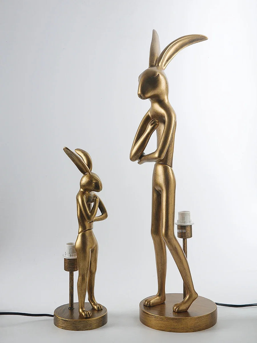 Lampe de Chevet Plume en Forme de Lapin - lampechevetdesign.com