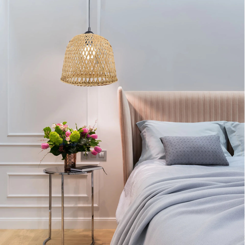 Abat-jour Vintage en Bambou pour Lampe de Chevet - lampechevetdesign.com