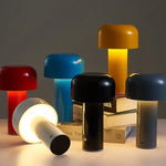 Lampe de chevet Champignon Tactile Rechargeable Style Italien - lampechevetdesign.com
