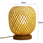 Lampe de chevet Bambou Ronde - lampechevetdesign.com