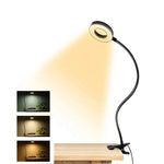 Lampe de bureau Pince Flexible Noir - lampechevetdesign.com