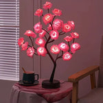 Lampe de chevet Roses Lumineuses Colorées - lampechevetdesign.com