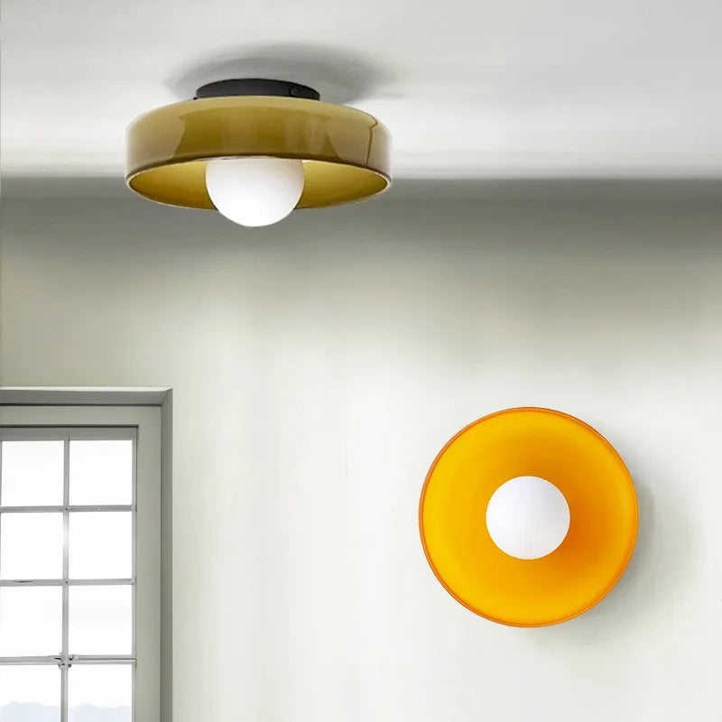 Lampe de chevet Murale en Verre LED Vintage - lampechevetdesign.com