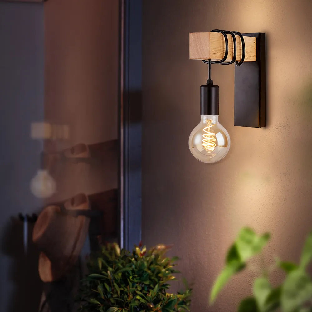 Lampe de chevet Murale Industrielle Forme - lampechevetdesign.com