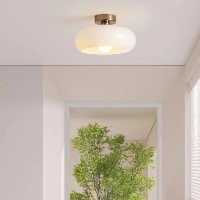Lampe Suspendue de Chevet Nordique en Verre - lampechevetdesign.com