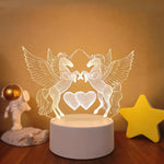 Lampe de chevet 3D Love - lampechevetdesign.com