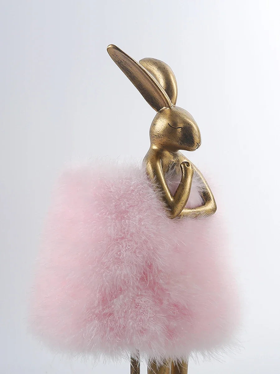 Lampe de Chevet Plume en Forme de Lapin - lampechevetdesign.com