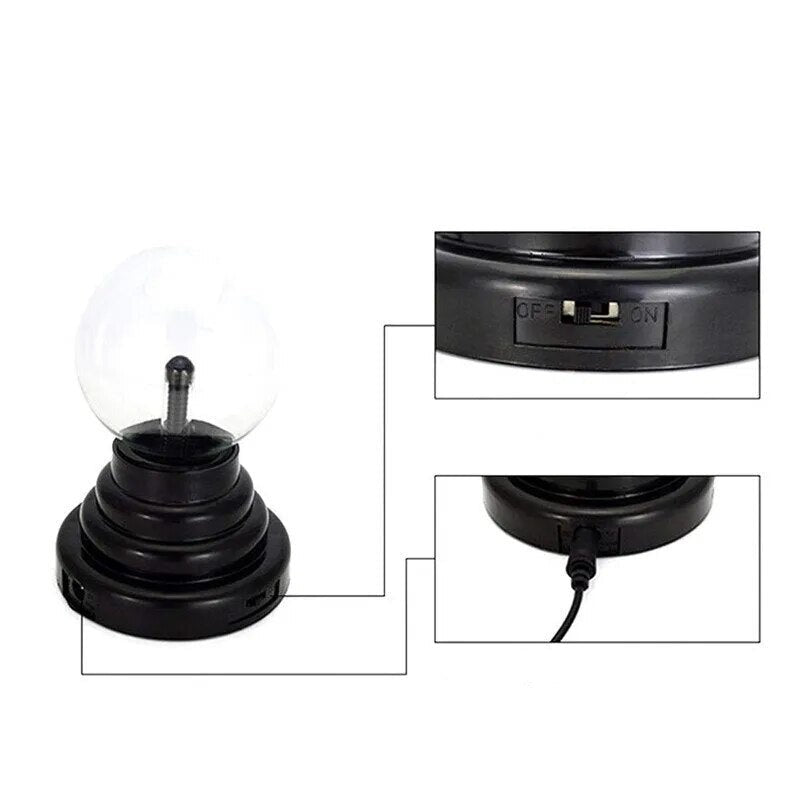 Lampe de chevet Plasma - lampechevetdesign.com