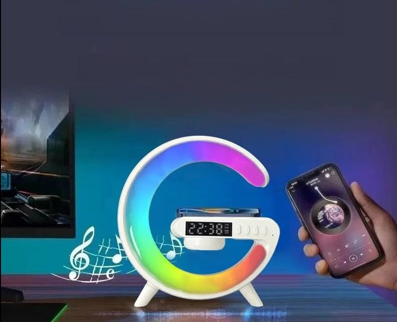 Lampe de chevet Tactile Chargeur Musicale - lampechevetdesign.com