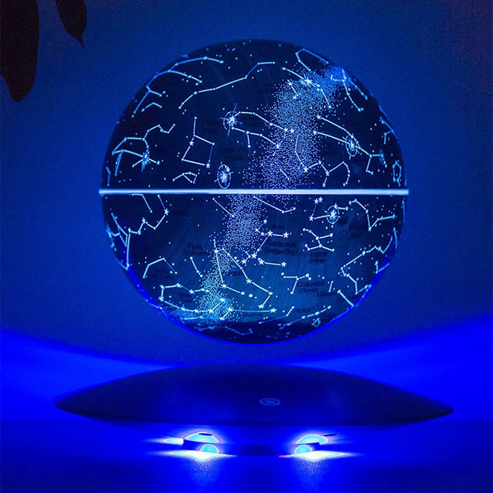 Lampe de chevet Globe Terrestre Magnétique en Lévitation - lampechevetdesign.com